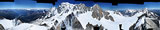 Masyw Mt Blanc z Tour Ronde